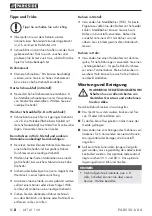 Preview for 14 page of Parkside PABS 20-Li D4 Original Instructions Manual