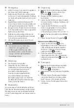 Предварительный просмотр 20 страницы Parkside PABSP 20-Li B2 Operation And Safety Notes