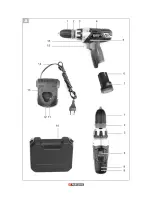 Предварительный просмотр 3 страницы Parkside PABSW 10.8 B3 Translation Of The Original Instructions