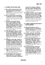 Предварительный просмотр 9 страницы Parkside PABSW 10.8 B3 Translation Of The Original Instructions