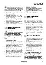 Preview for 15 page of Parkside PAGS 20-Li A1 Translation Of The Original Instructions