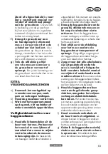 Preview for 63 page of Parkside PAGS 20-Li A1 Translation Of The Original Instructions