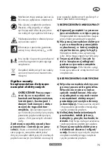 Preview for 75 page of Parkside PAGS 20-Li A1 Translation Of The Original Instructions