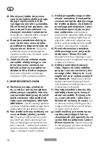 Предварительный просмотр 76 страницы Parkside PAGS 20-Li A1 Translation Of The Original Instructions