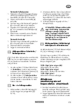 Preview for 175 page of Parkside PAGS 20-Li A1 Translation Of The Original Instructions