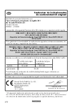 Предварительный просмотр 272 страницы Parkside PAGS 20-Li A1 Translation Of The Original Instructions