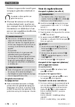 Preview for 77 page of Parkside PAHE 20-Li A1 Translation Of The Original Instructions