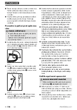 Preview for 115 page of Parkside PAHE 20-Li A1 Translation Of The Original Instructions