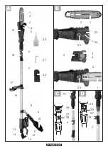 Предварительный просмотр 3 страницы Parkside PAHE 20-Li B2 Original Instructions Manual