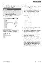 Предварительный просмотр 196 страницы Parkside PAHE 20-Li C3 Translation Of The Original Instructions