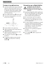 Предварительный просмотр 197 страницы Parkside PAHE 20-Li C3 Translation Of The Original Instructions