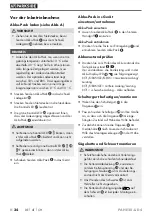 Preview for 39 page of Parkside PAHE 20-Li D4 Instructions Manual