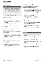 Preview for 41 page of Parkside PAHE 20-Li D4 Instructions Manual