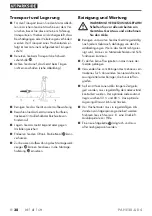 Preview for 43 page of Parkside PAHE 20-Li D4 Instructions Manual