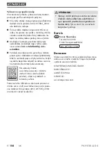 Preview for 159 page of Parkside PAHE 20-Li D4 Instructions Manual