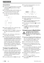 Preview for 197 page of Parkside PAHE 20-Li D4 Instructions Manual