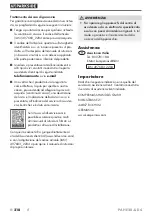 Preview for 223 page of Parkside PAHE 20-Li D4 Instructions Manual