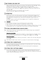 Предварительный просмотр 7 страницы Parkside PAHKS 18V Operating And Safety Instructions Manual