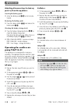 Preview for 12 page of Parkside PALP 16 A1 Translation Of The Original Instructions