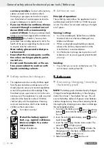 Preview for 10 page of Parkside PAMFW 10.8 A1 Operation And Safety Notes