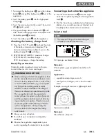 Preview for 22 page of Parkside PAMFW 12 A1 Translation Of The Original Instructions