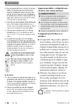 Preview for 50 page of Parkside PAMFW 12 C3 Translation Of The Original Instructions