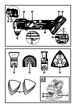 Предварительный просмотр 3 страницы Parkside PAMFW 20-LI A1 Translation Of The Original Instructions