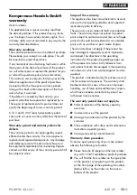 Preview for 15 page of Parkside PAMFW 20-LI A1 Translation Of The Original Instructions