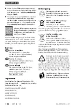 Preview for 90 page of Parkside PAMFW 20-LI A1 Translation Of The Original Instructions