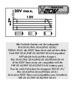 Preview for 5 page of Parkside PAP 20 A1 Operating Instructions Manual