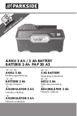 Parkside PAP 20 A2 Operating Instructions Manual preview