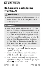 Preview for 52 page of Parkside PAP 20 A2 Operating Instructions Manual