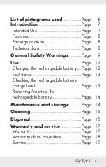Preview for 4 page of Parkside PAP 20 B3 Operation And Safety Notes
