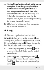 Preview for 26 page of Parkside PAP 20 B3 Operation And Safety Notes