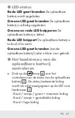 Preview for 60 page of Parkside PAP 20 B3 Operation And Safety Notes