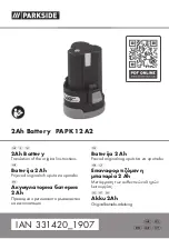 Предварительный просмотр 1 страницы Parkside PAPK 12 A2 Original Instructions Manual