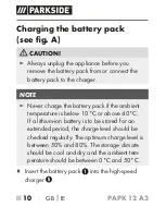 Предварительный просмотр 15 страницы Parkside PAPK 12 A3 Translation Of The Original Instructions