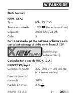 Предварительный просмотр 256 страницы Parkside PAPK 12 A3 Translation Of The Original Instructions