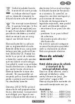 Preview for 79 page of Parkside PAPK 12 A4 Translation Of The Original Instructions