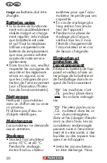 Preview for 20 page of Parkside PAPK 12 B1 Translation Of The Original Instructions