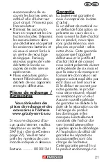 Preview for 21 page of Parkside PAPK 12 B1 Translation Of The Original Instructions