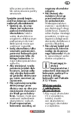 Preview for 33 page of Parkside PAPK 12 B1 Translation Of The Original Instructions