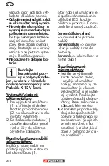 Preview for 40 page of Parkside PAPK 12 B1 Translation Of The Original Instructions