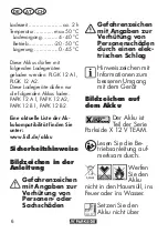 Preview for 6 page of Parkside PAPK 12 B2 Translation Of The Original Instructions