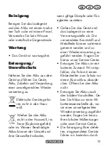 Preview for 11 page of Parkside PAPK 12 B2 Translation Of The Original Instructions