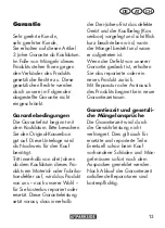 Preview for 13 page of Parkside PAPK 12 B2 Translation Of The Original Instructions