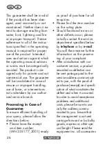 Preview for 26 page of Parkside PAPK 12 B2 Translation Of The Original Instructions