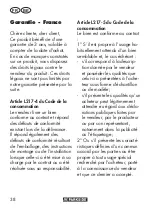 Preview for 38 page of Parkside PAPK 12 B2 Translation Of The Original Instructions