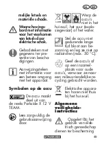 Preview for 49 page of Parkside PAPK 12 B2 Translation Of The Original Instructions