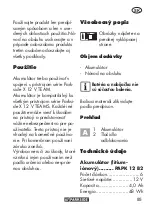 Preview for 85 page of Parkside PAPK 12 B2 Translation Of The Original Instructions